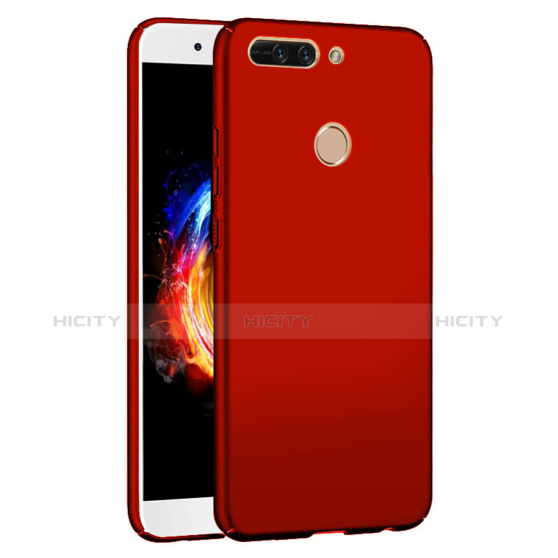 Coque Plastique Rigide Mat pour Huawei Honor V9 Rouge Plus
