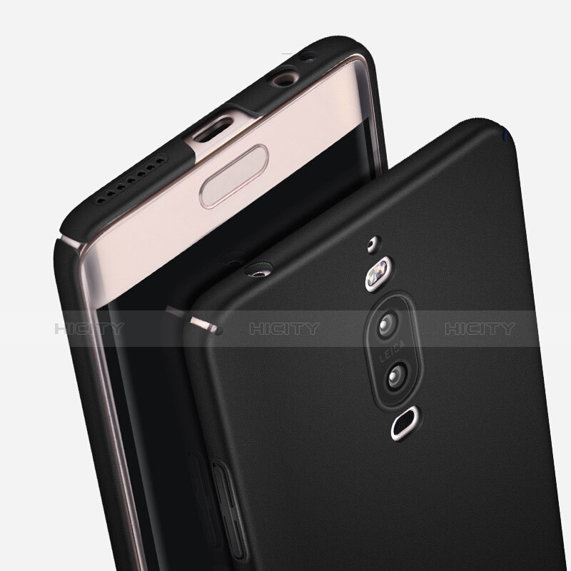 Coque Plastique Rigide Mat pour Huawei Mate 9 Pro Noir Plus