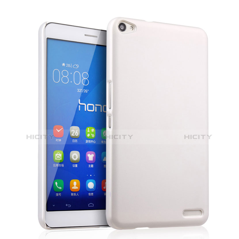 Coque Plastique Rigide Mat pour Huawei MediaPad X2 Blanc Plus