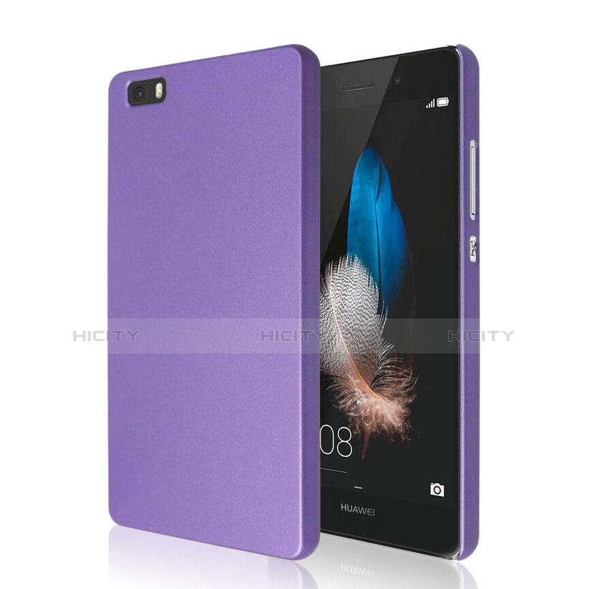 Coque Plastique Rigide Mat pour Huawei P8 Lite Violet Plus