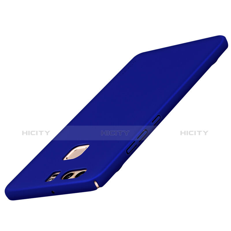 Coque Plastique Rigide Mat pour Huawei P9 Plus Bleu Plus