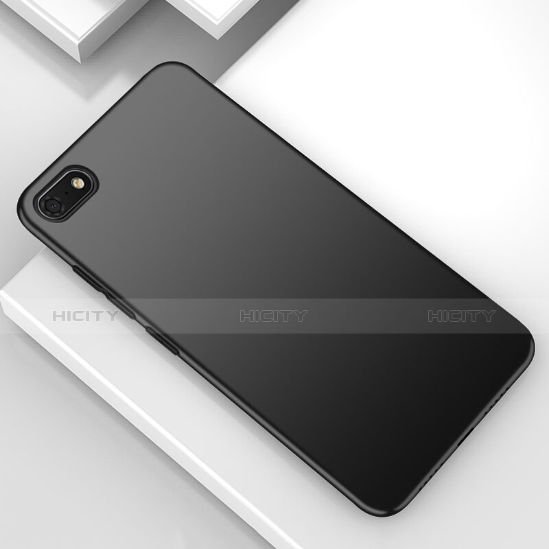 Coque Plastique Rigide Mat pour Huawei Y5 (2018) Noir Plus