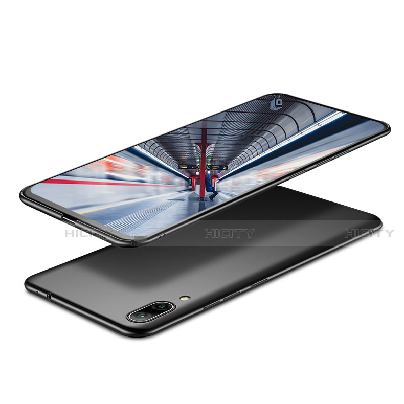 Coque Plastique Rigide Mat pour Huawei Y7 (2019) Noir Plus
