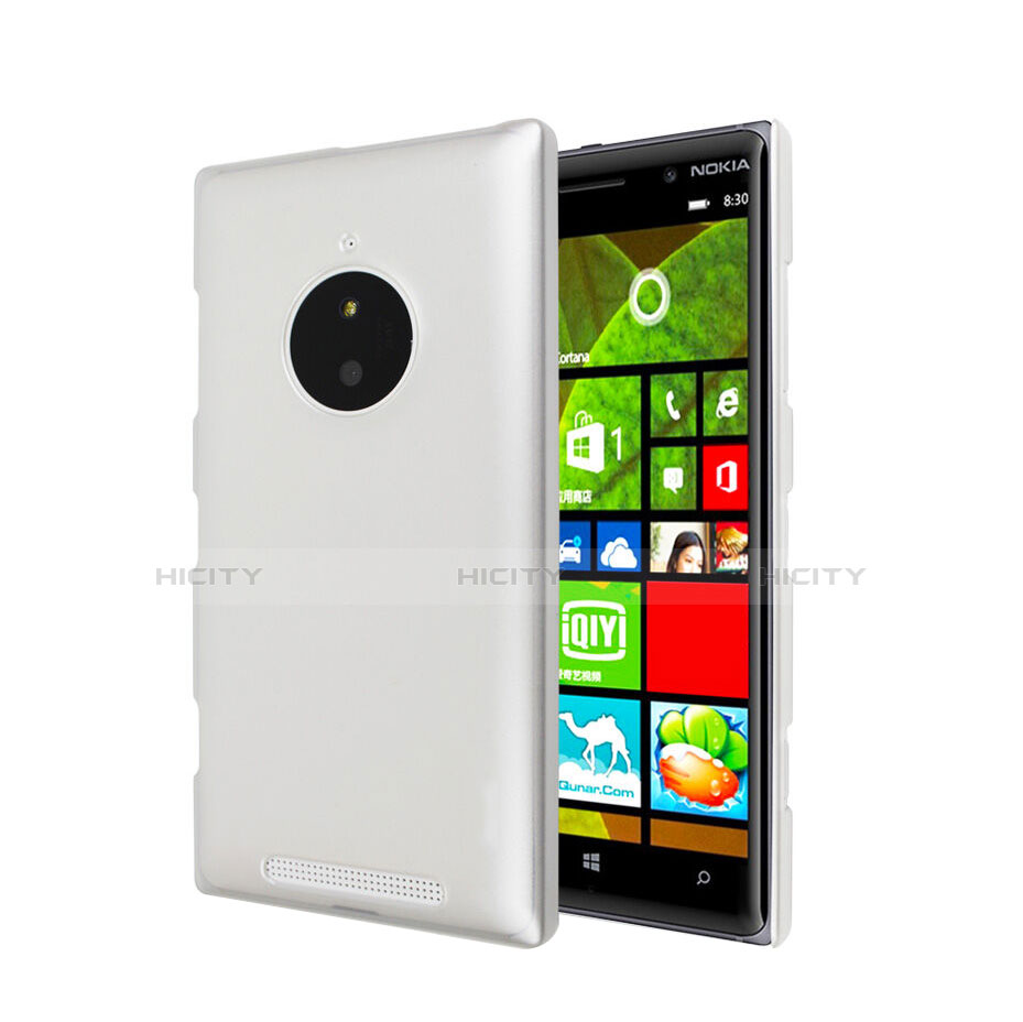 Coque Plastique Rigide Mat pour Nokia Lumia 830 Blanc Plus