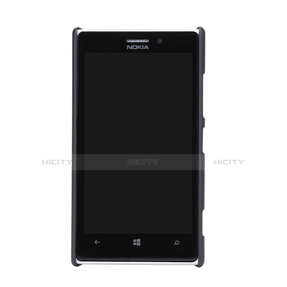 Coque Plastique Rigide Mat pour Nokia Lumia 925 Noir Plus