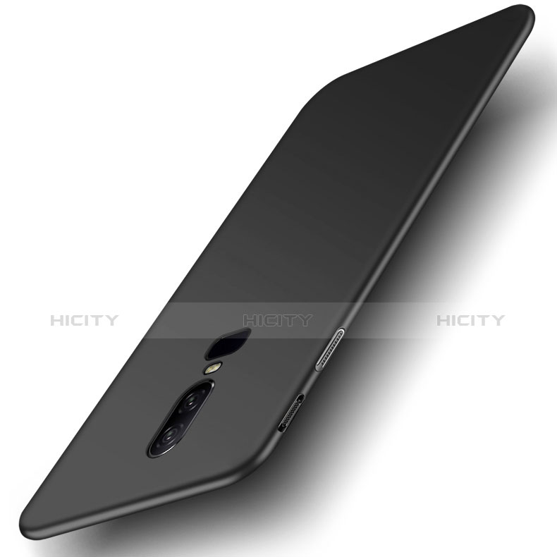 Coque Plastique Rigide Mat pour OnePlus 6 Noir Plus