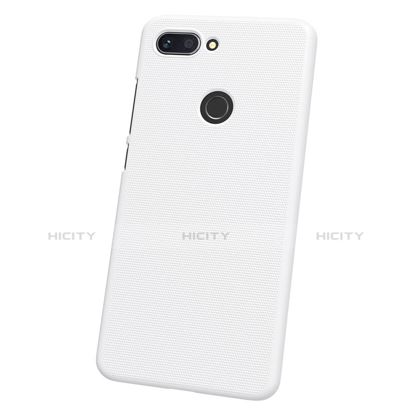 Coque Plastique Rigide Mat pour Xiaomi Mi 8 Lite Blanc Plus