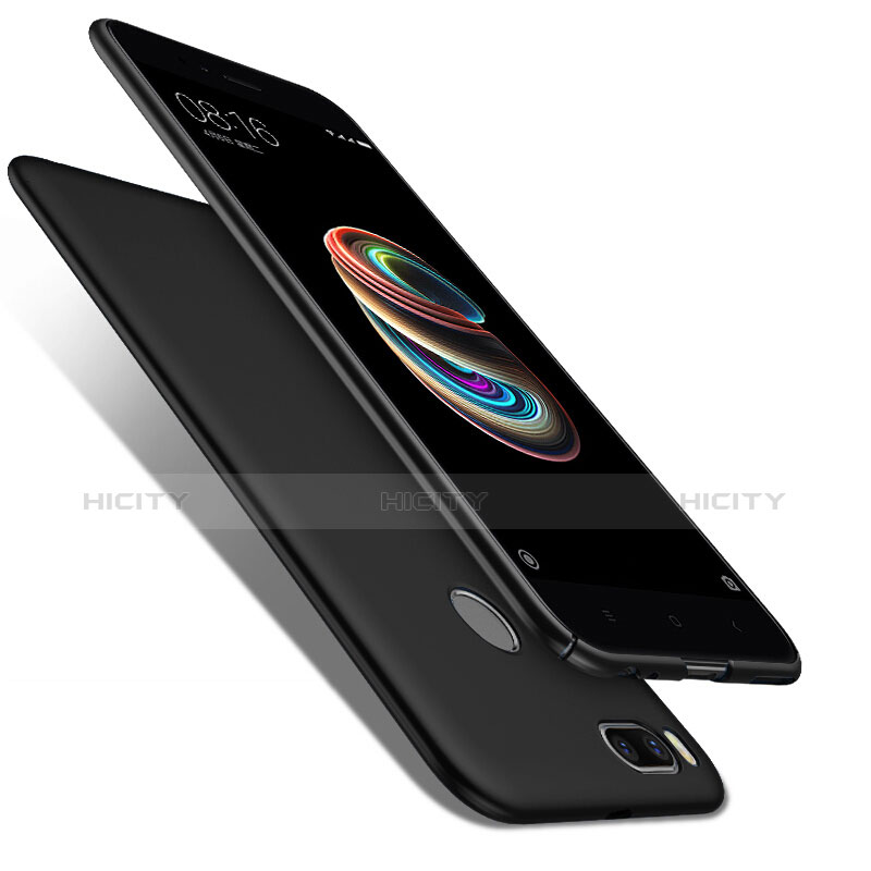Coque Plastique Rigide Mat pour Xiaomi Mi A1 Noir Plus
