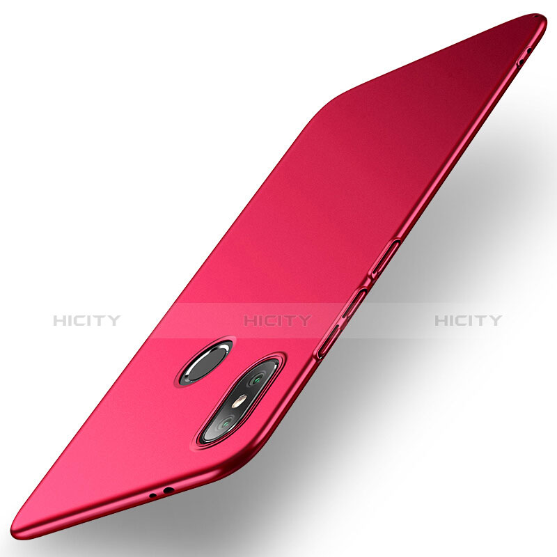 Coque Plastique Rigide Mat pour Xiaomi Mi A2 Rouge Plus