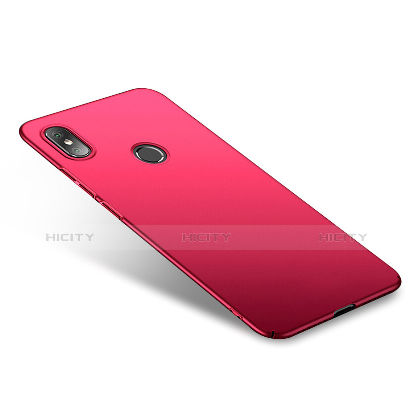 Coque Plastique Rigide Mat pour Xiaomi Mi A2 Rouge Plus