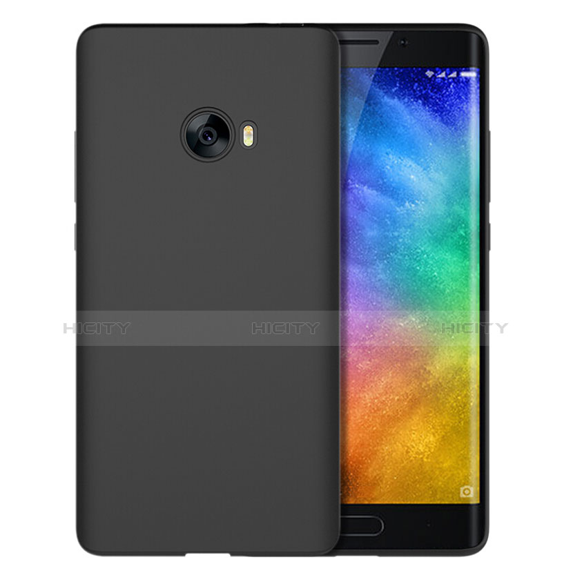 Coque Plastique Rigide Mat pour Xiaomi Mi Note 2 Noir Plus
