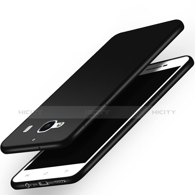 Coque Plastique Rigide Mat pour Xiaomi Redmi 2A Noir Plus