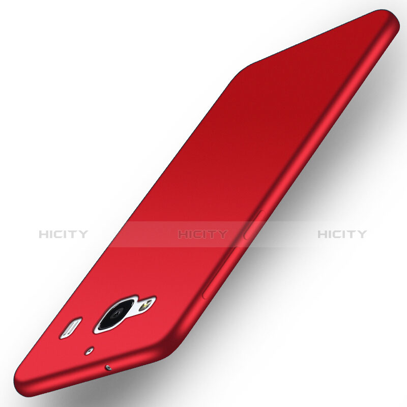 Coque Plastique Rigide Mat pour Xiaomi Redmi 2A Rouge Plus