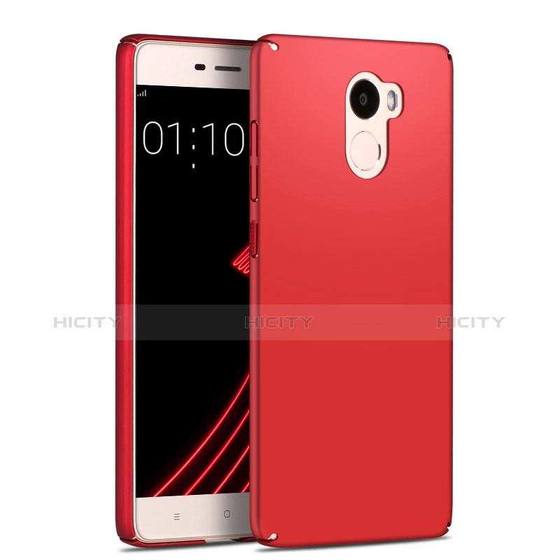 Coque Plastique Rigide Mat pour Xiaomi Redmi 4 Standard Edition Rouge Plus
