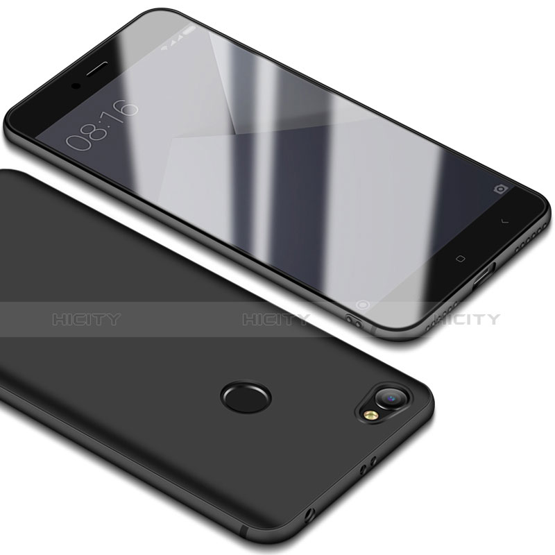 Coque Plastique Rigide Mat pour Xiaomi Redmi Y1 Noir Plus