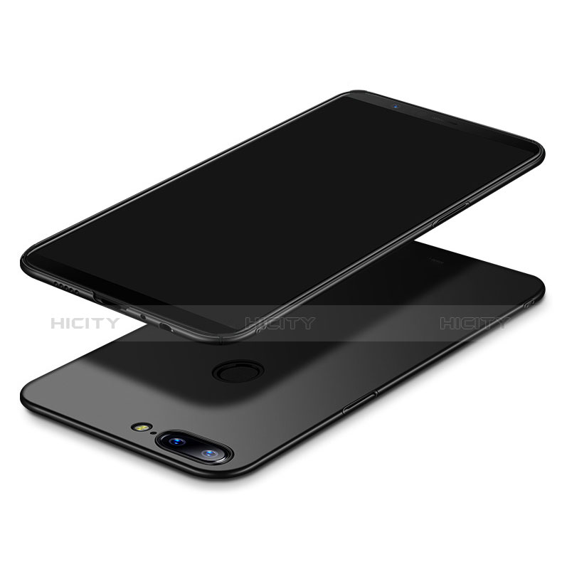 Coque Plastique Rigide Mat R02 pour OnePlus 5T A5010 Noir Plus