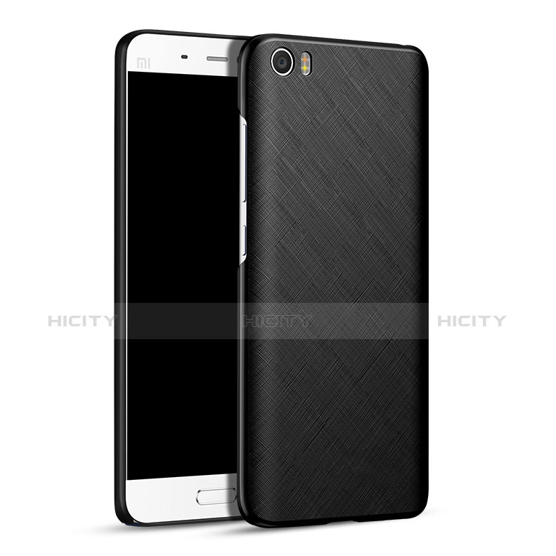 Coque Plastique Rigide Mat Serge pour Xiaomi Mi 5 Noir Plus