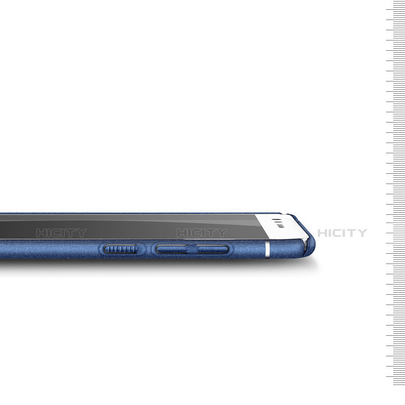 Coque Plastique Rigide Sables Mouvants pour Huawei P10 Lite Bleu Plus