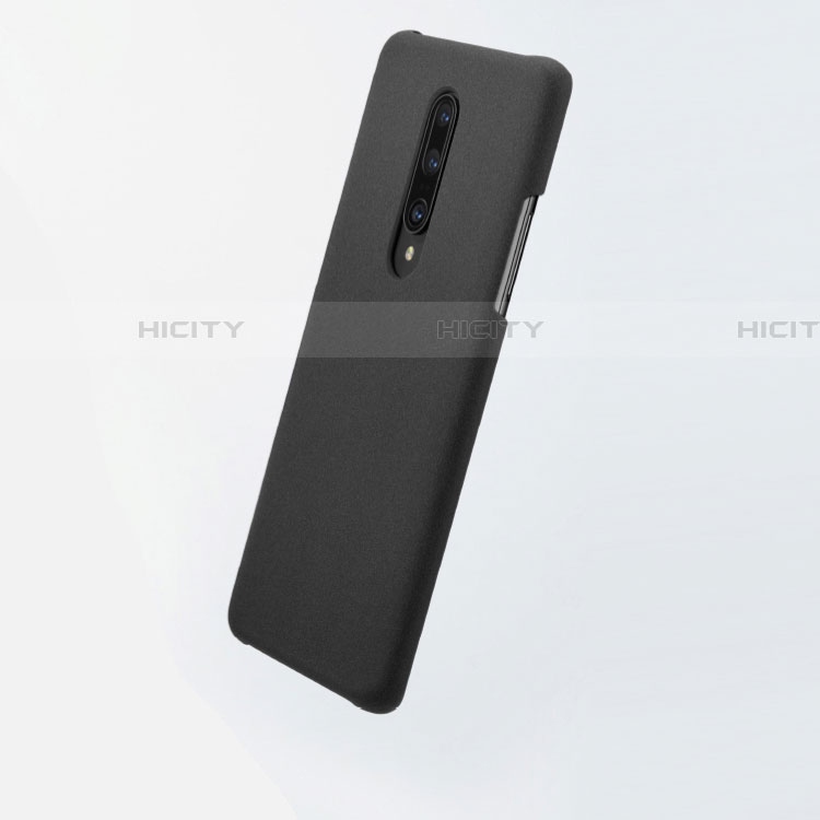 Coque Plastique Rigide Sables Mouvants pour OnePlus 7 Pro Noir Plus