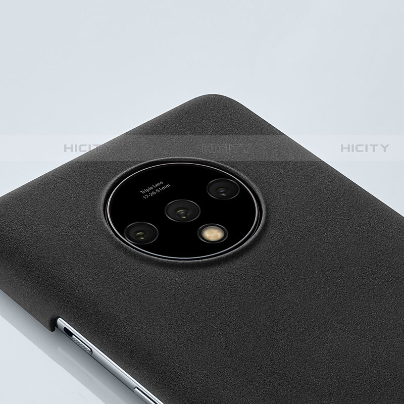 Coque Plastique Rigide Sables Mouvants pour OnePlus 7T Noir Plus