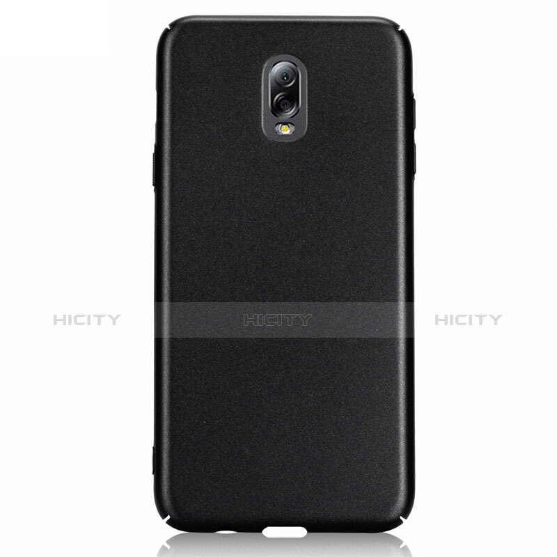 Coque Plastique Rigide Sables Mouvants pour Samsung Galaxy J7 Plus Noir Plus