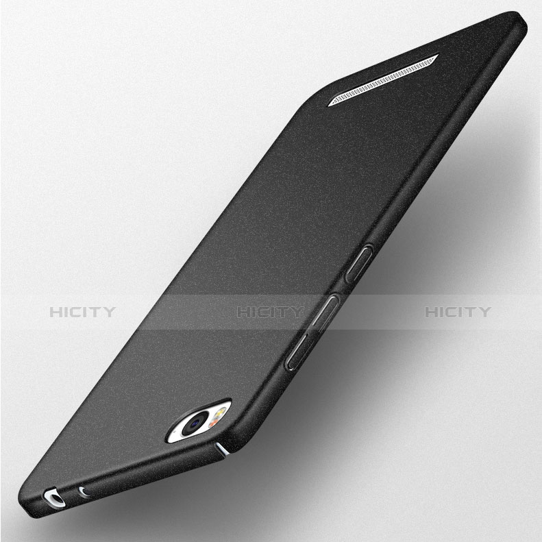 Coque Plastique Rigide Sables Mouvants pour Xiaomi Mi 4C Noir Plus