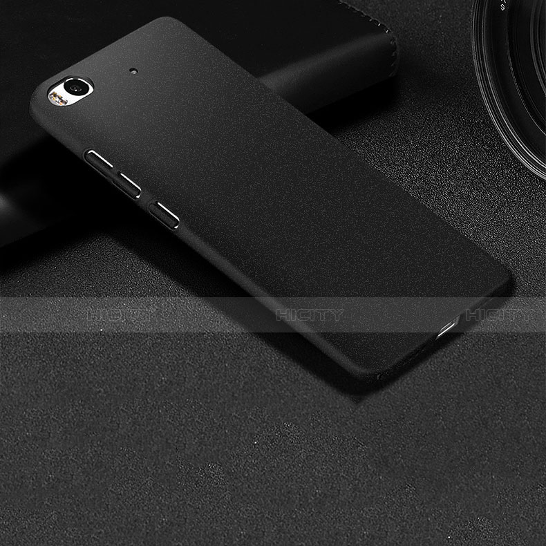 Coque Plastique Rigide Sables Mouvants pour Xiaomi Mi 5S 4G Noir Plus
