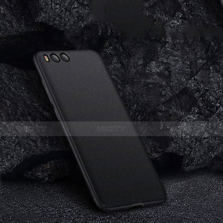 Coque Plastique Rigide Sables Mouvants pour Xiaomi Mi 6 Noir Plus