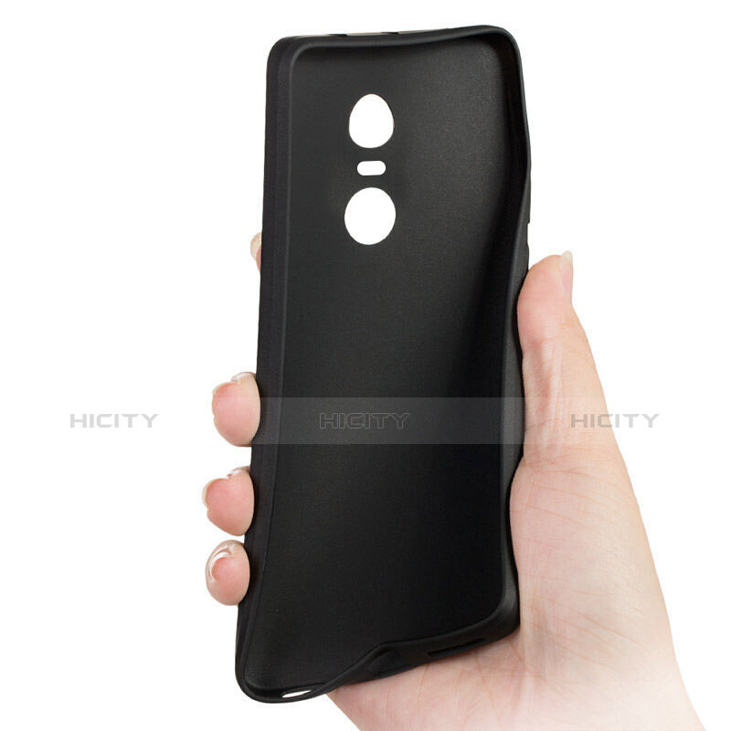 Coque Plastique Rigide Sables Mouvants pour Xiaomi Redmi Note 4 Standard Edition Noir Plus