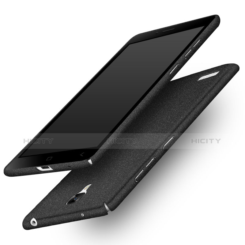 Coque Plastique Rigide Sables Mouvants pour Xiaomi Redmi Note 4G Noir Plus
