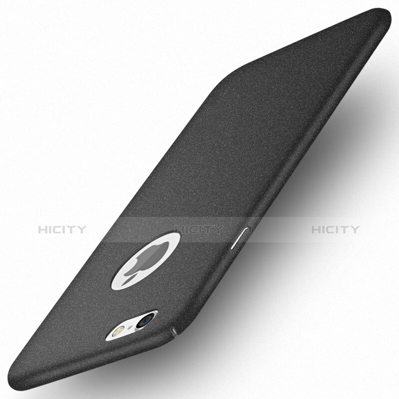 Coque Plastique Rigide Sables Mouvants Q01 pour Apple iPhone 6S Noir Plus