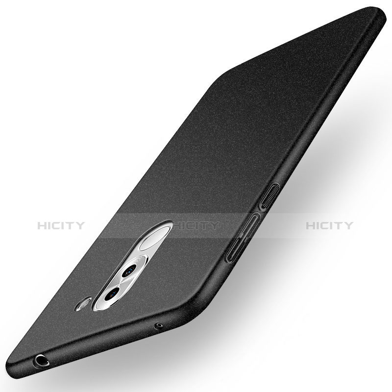 Coque Plastique Rigide Sables Mouvants Q01 pour Huawei Honor 6X Pro Noir Plus