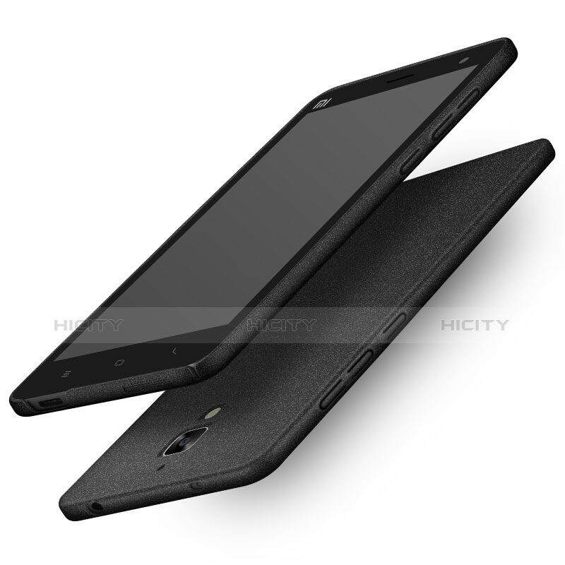 Coque Plastique Rigide Sables Mouvants Q01 pour Xiaomi Mi 4 Noir Plus