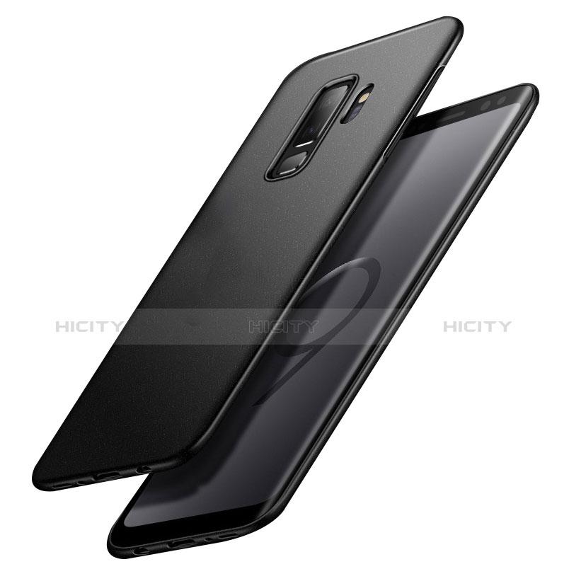 Coque Plastique Rigide Sables Mouvants Q02 pour Samsung Galaxy S9 Plus Noir Plus