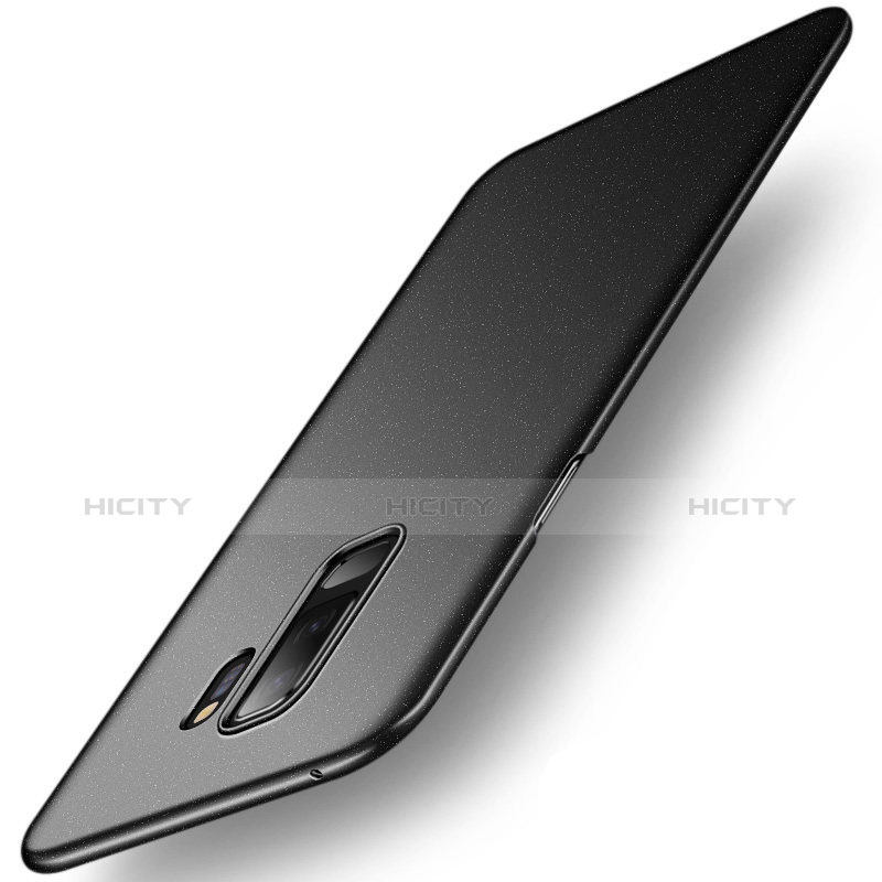 Coque Plastique Rigide Sables Mouvants Q02 pour Samsung Galaxy S9 Plus Noir Plus