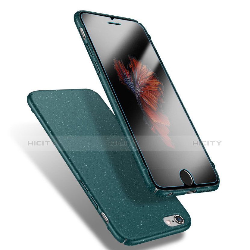 Coque Plastique Rigide Sables Mouvants Q03 pour Apple iPhone 6 Vert Plus