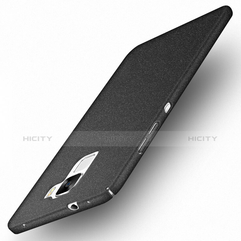 Coque Plastique Rigide Sables Mouvants R01 pour Huawei Honor 7 Dual SIM Noir Plus