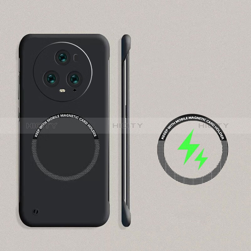 Coque Plastique Rigide Sans Cadre Etui Housse Mat avec Mag-Safe Magnetic Magnetique pour Huawei Honor Magic5 Pro 5G Plus