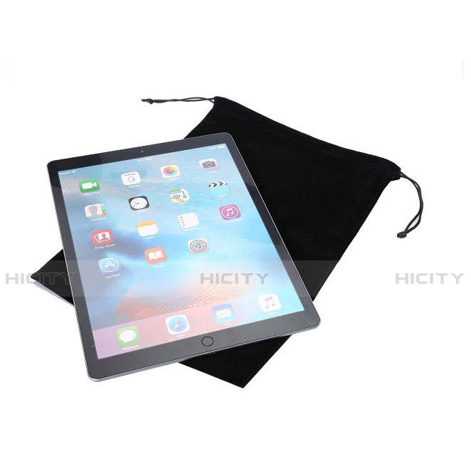 Coque Pochette Velour pour Apple iPad Air 3 Noir Plus