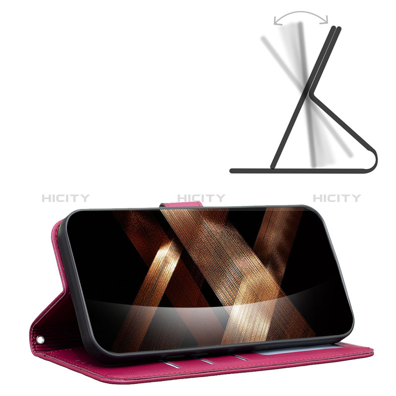 Coque Portefeuille Fleurs Livre Cuir Etui Clapet BF2 pour Huawei Honor X6a Plus