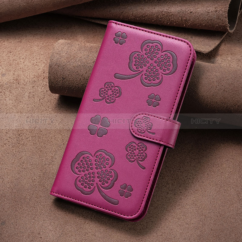 Coque Portefeuille Fleurs Livre Cuir Etui Clapet BF2 pour Oppo A94 5G Plus