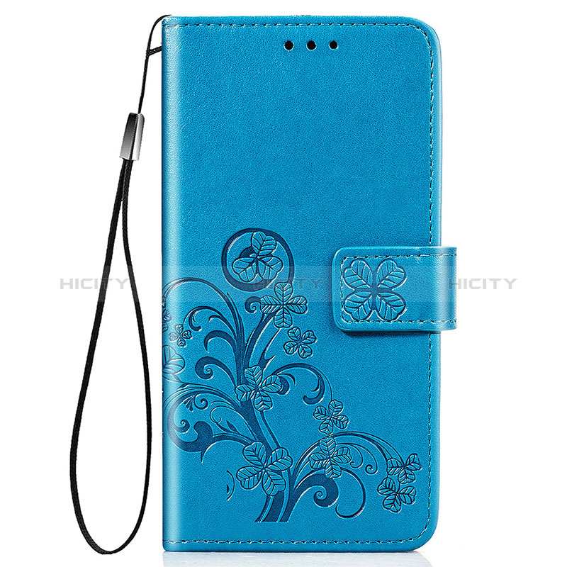 Coque Portefeuille Fleurs Livre Cuir Etui Clapet pour Huawei Y7p Plus