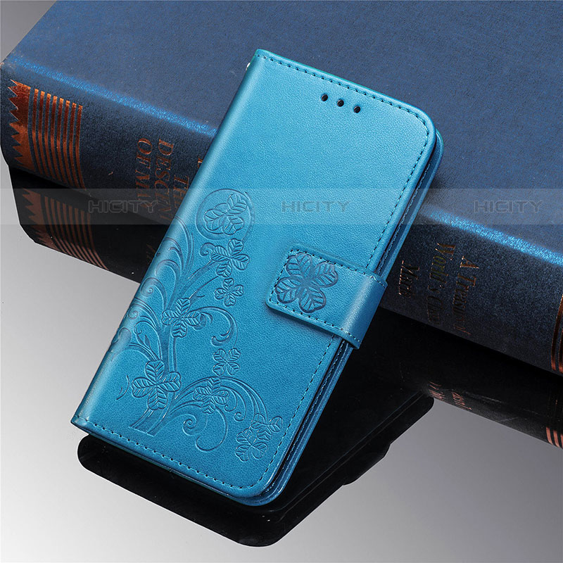 Coque Portefeuille Fleurs Livre Cuir Etui Clapet pour Samsung Galaxy S21 5G Plus