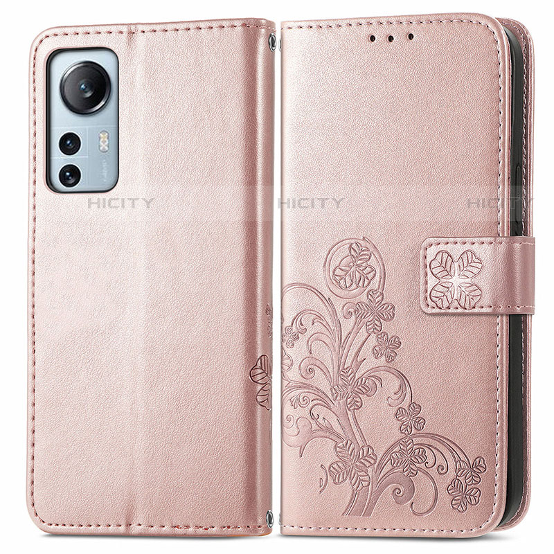 Coque Portefeuille Fleurs Livre Cuir Etui Clapet pour Xiaomi Mi 12 Lite 5G Plus
