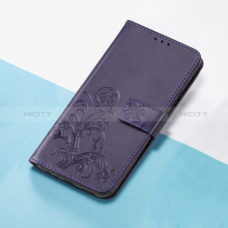 Coque Portefeuille Fleurs Livre Cuir Etui Clapet S03D pour Huawei Honor X10 Max 5G Plus