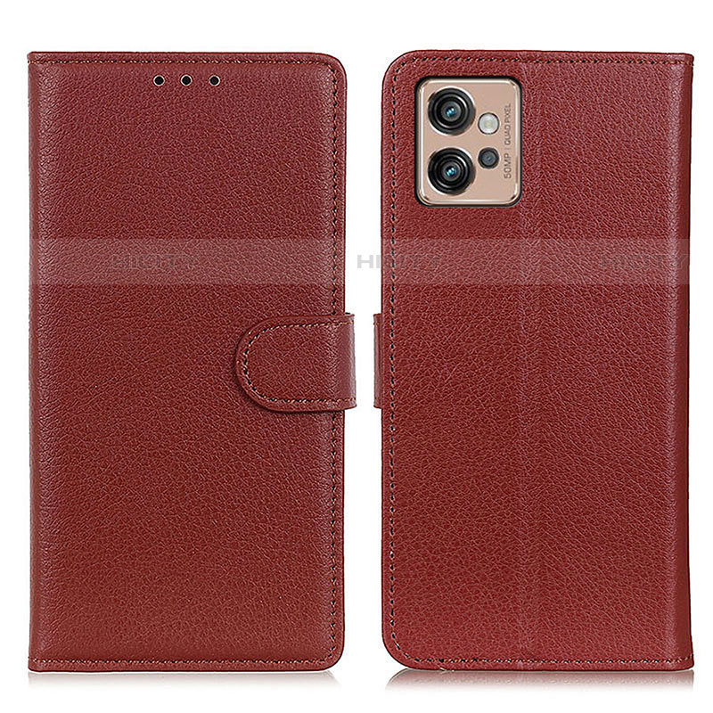 Coque Portefeuille Livre Cuir Etui Clapet A03D pour Motorola Moto G32 Plus