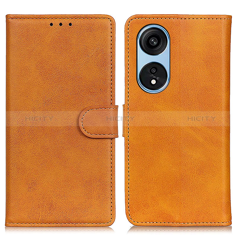 Coque Portefeuille Livre Cuir Etui Clapet A05D pour Huawei Honor X5 Plus Marron Plus