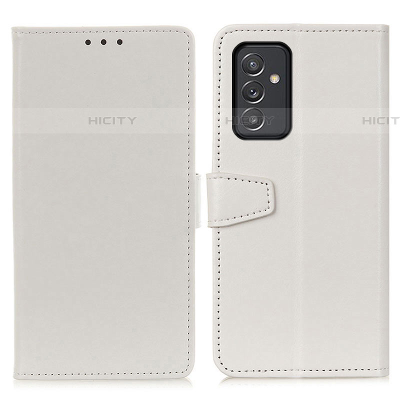 Coque Portefeuille Livre Cuir Etui Clapet A06D pour Samsung Galaxy A05s Blanc Plus