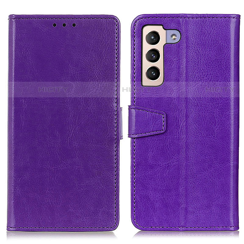Coque Portefeuille Livre Cuir Etui Clapet A06D pour Samsung Galaxy S23 Plus 5G Violet Plus