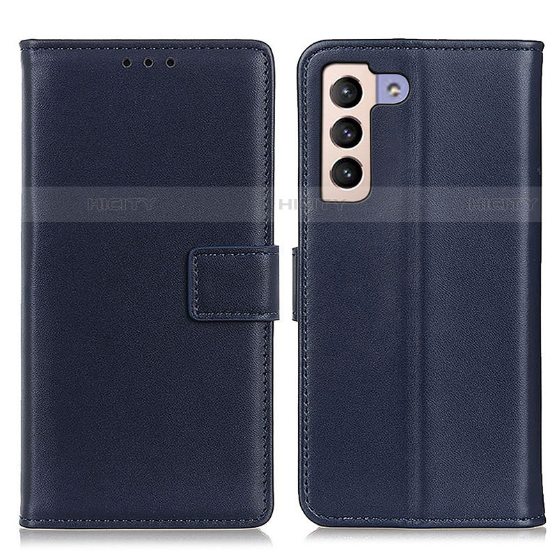 Coque Portefeuille Livre Cuir Etui Clapet A08D pour Samsung Galaxy S23 5G Bleu Plus